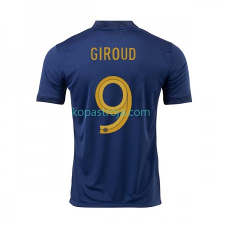 Billiga Fotbollströjor Frankrike Olivier Giroud 9 Hemma tröja WM 2022 Kortärmad
